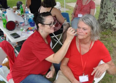 Strawberry Festival Face Painting